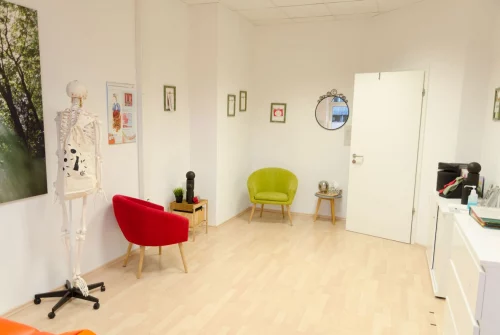 Praxis für Naturheilkunde Silvia Münchhausen - Therapieraum